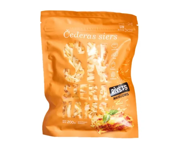 Siers rīvēts Čedaras 200g, SN
