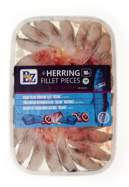 Siļķu fileju gabaliņi eļļā "Ocean" 180g