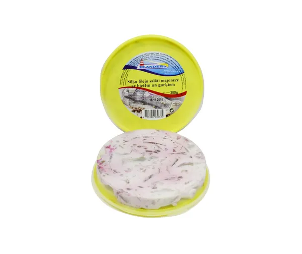 Siļķu fileju majonēzē ar gurķiem 200g