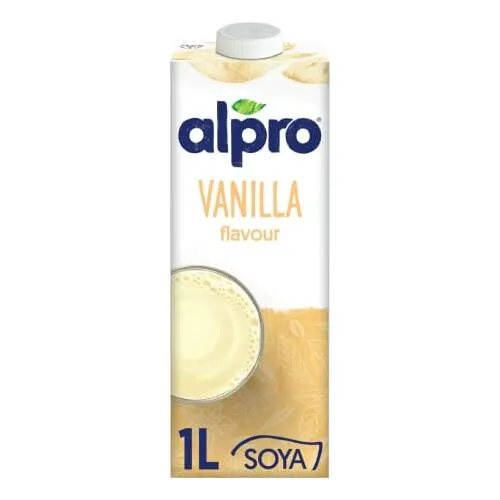 Sojas dzēriens ar vaniļas garšu 1l, Alpro
