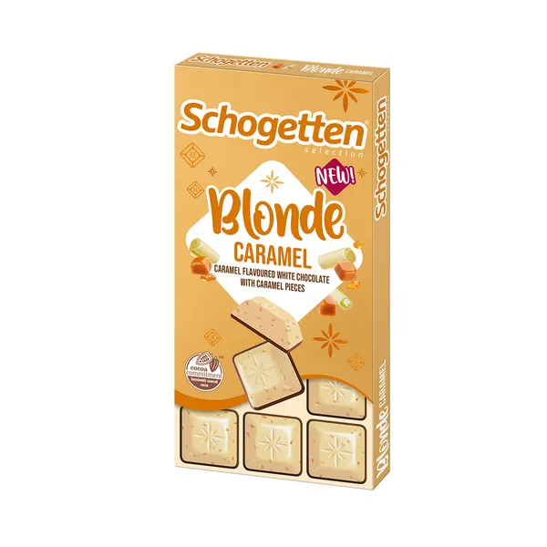 Šokolāde Blonde Caramel 100g, Schogetten
