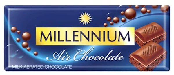 Šokolāde gaisīgā Milk Millenium 90g