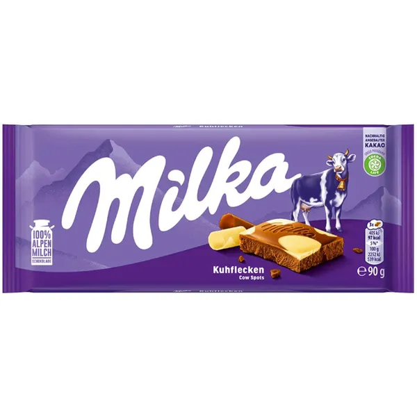Šokolāde Happy Cow 90g, Milka
