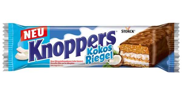 Šokolādes batoniņš Coconut 40g, Knoppers