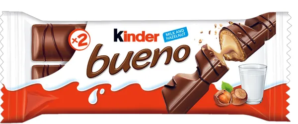 Šokolādes batoniņš Kinder Bueno 43g
