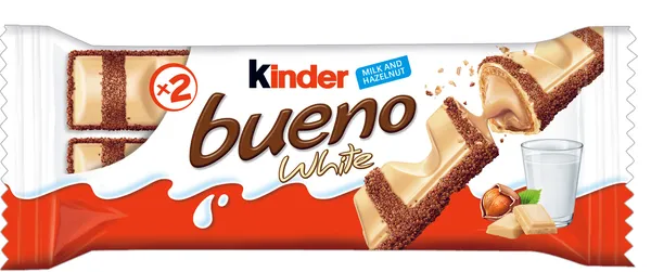 Šokolādes batoniņš Kinder Bueno White 39g