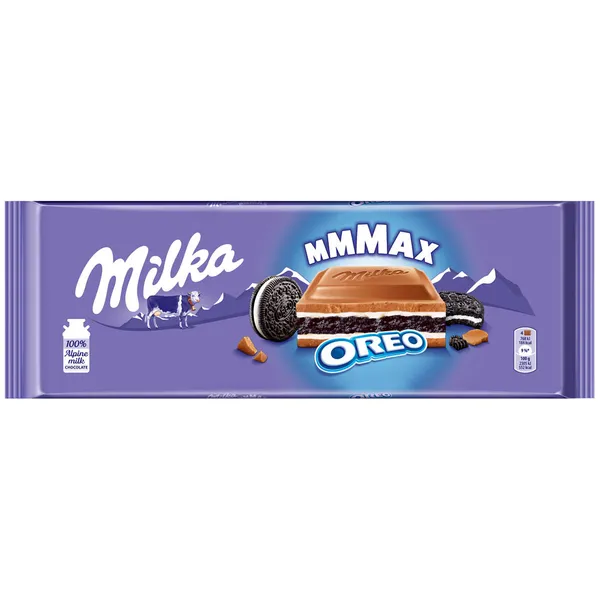 Šokolādes tāfelīte Oreo 300g, Milka
