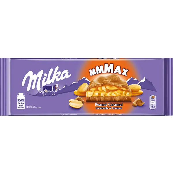 Šokolādes tāfelīte Peanut Caramel 276g, Milka
