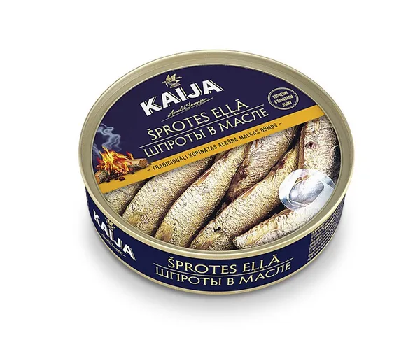 Šprotes eļļā Transp. 160g (112g), Kaija