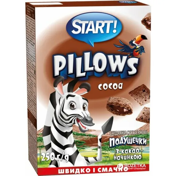 START! Spilventini ar kakao pild., 250g