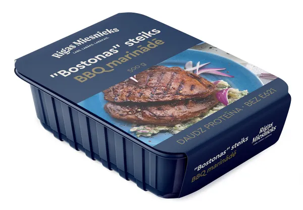 Steiks Bostonas BBQ marinādē 500g, RM