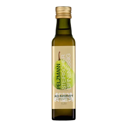 Štīrijas bumbieru etiķis dabīgs 250ml, Pelzmann