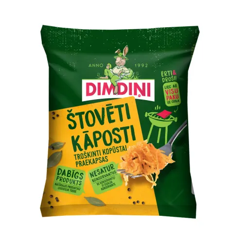 Štovēti kāposti 500g, Dimdiņi