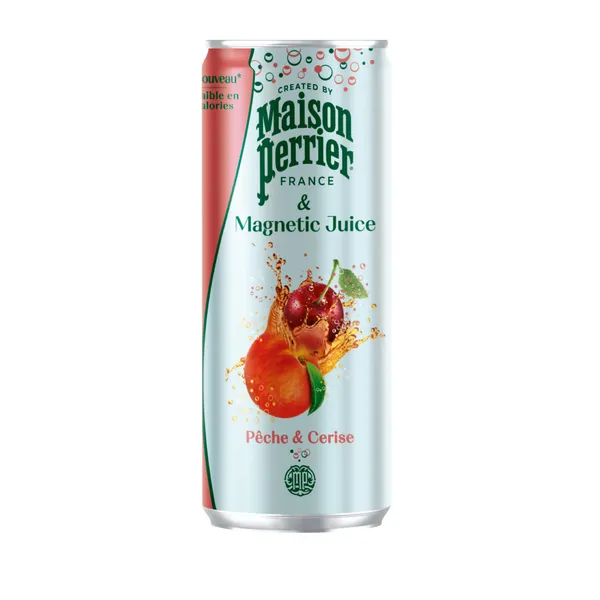 Sula Peach and  Cherry 0.25l CAN, Maison Perrier  and  Magnetic