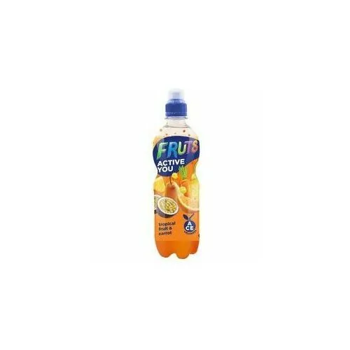 Sulas dzēriens Fruts burk-trop. augļu ar vit. 0.5L.