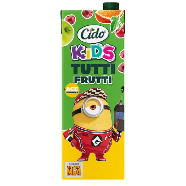 Sulas dzēriens Kids Tutti Frutti 1.5l, Cido