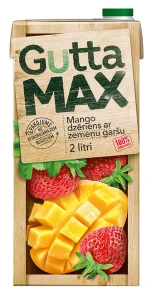 Sulas dzēriens Mango-zemeņu Max 2l, Gutta