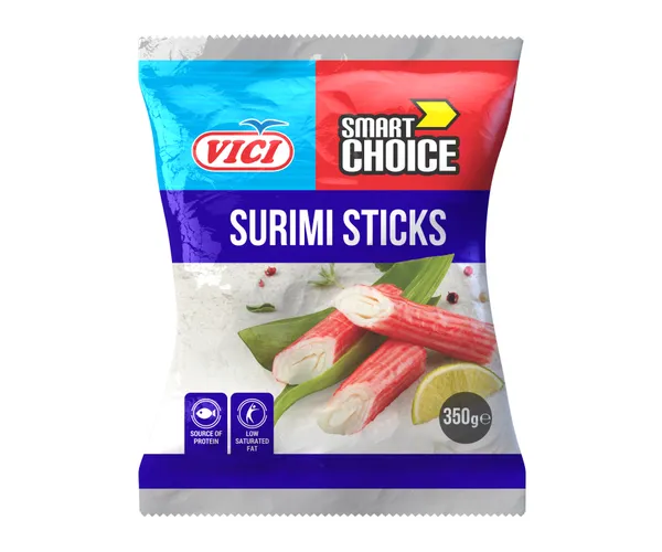 Surimi nūjiņas, saldētas Smart Choice 350g, Viči