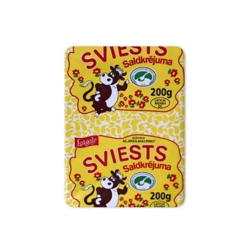 Sviests saldkrējuma 200g, Krāslavas piens
