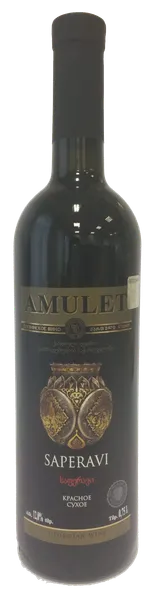 S.vīns AMULET Saperavi 12% 0.75L  sauss