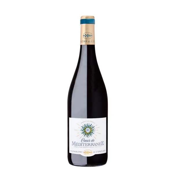 S.vīns Coeur de Mediterranee pussausais 13.5% 0.75l