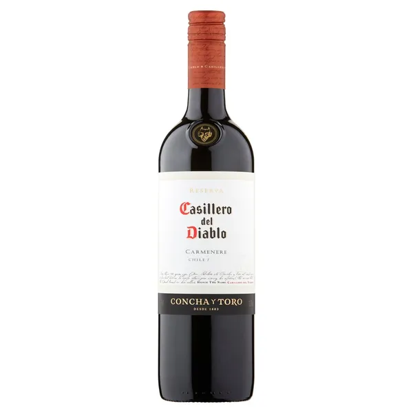S.vīns Concha Y Toro Casillero Del Diablo Carmenere sausais 13.5% 0,75l