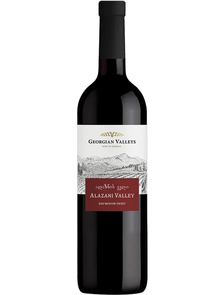S.vīns Georgian Valley's pussaldais 12% 0.75l