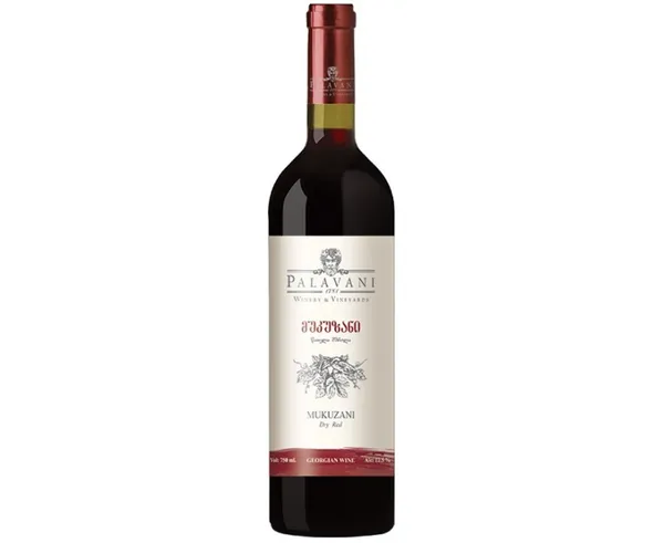 S.vīns Palavani Mukuzani sausais 12.5% 0.75l