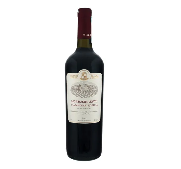 S.vīns Wine Man Kindzmarauli pussaldais 11% 0.75l