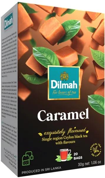 Tēja melnā Karameļu 20x1.5g, Dilmah