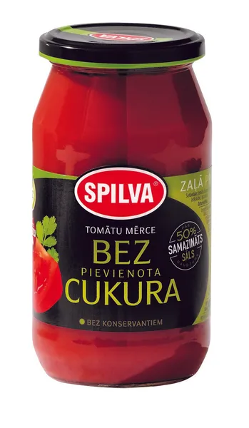 Tom. mērce bez piev. cukura 0.5l, Spilva