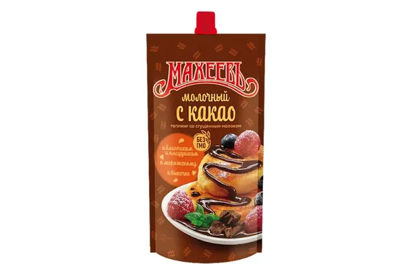 Topping piens ar kakao 300g, Maheev