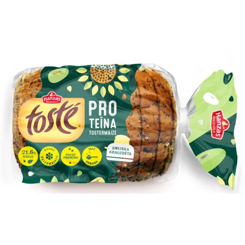 Tostermaize Toste Proteīna 380g, Hanzas Maiznīca