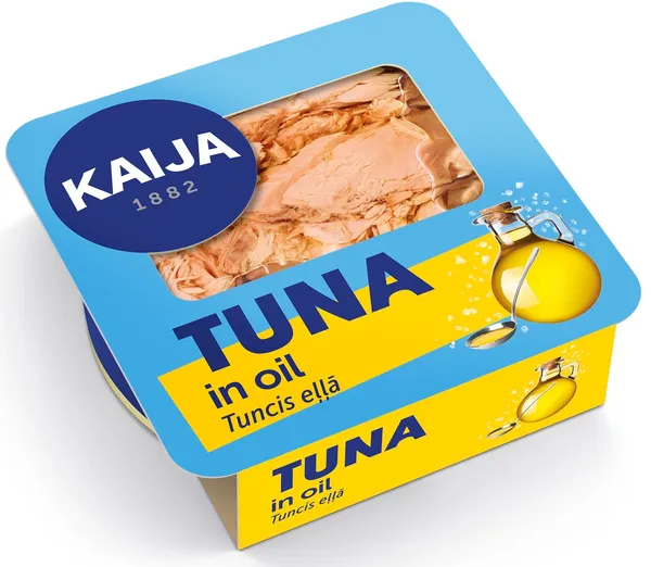 Tuncis eļļā 160g (112g), Kaija