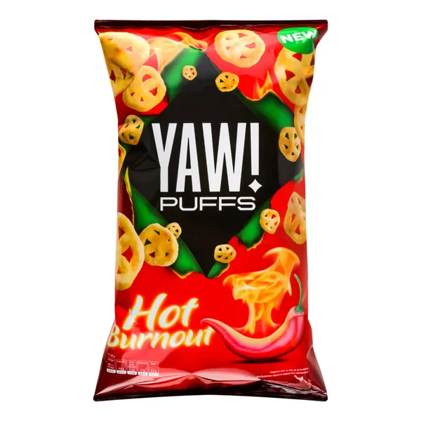 Uzkoda YAW! PUFFS ar cili pipar. g., 60g