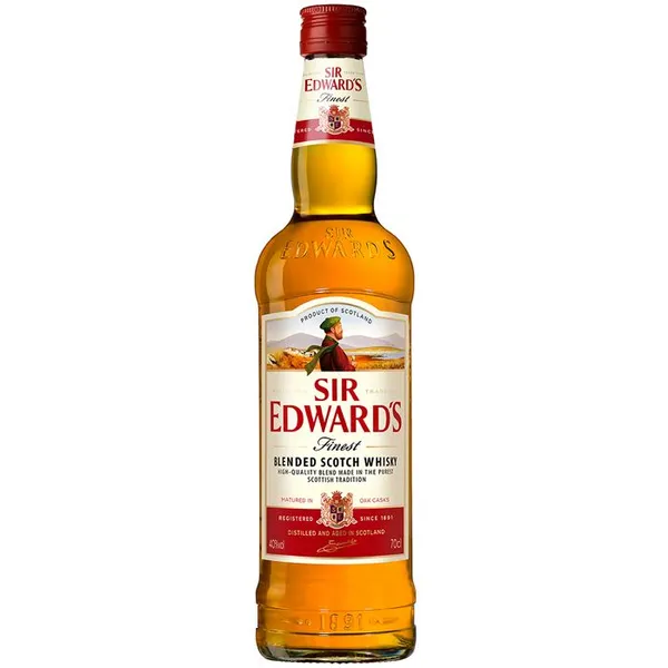 Viskijs Sir Edward's 40% 0.7l