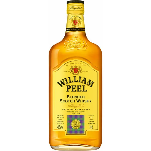 Viskijs William Peel Finest Scotch 40% 0.5l