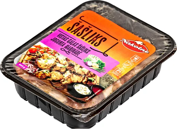 Vistas gaļas šašliks jogurta marinādē 883g (800g), GPU Nākotne
