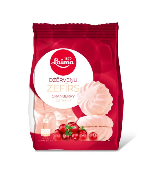 Zefīrs Dzērveņu 200g, Laima