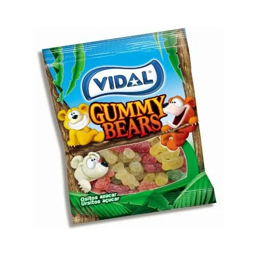 Želejas konfektes Lācīši 100g, Vidal