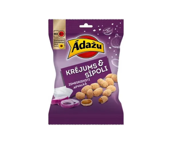 Zemesrieksti Krējums un sīpols 140g, Ādažu