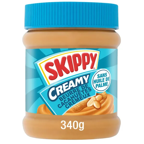 Zemesriekstu sviests Creamy 340g, Skippy