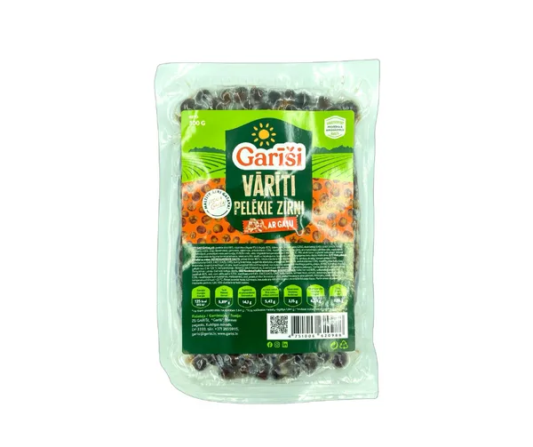 Zirņi vārīti ar gaļu Garīši 300g