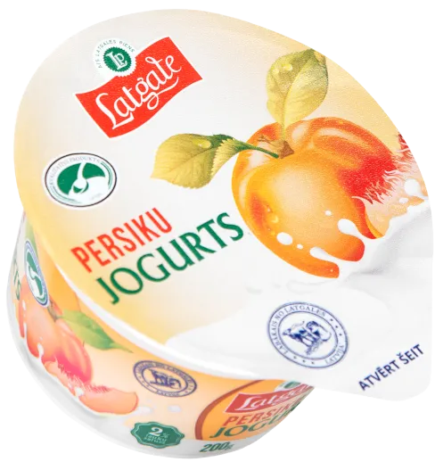 48H Peach yogurt in a glass, 200g NPKS