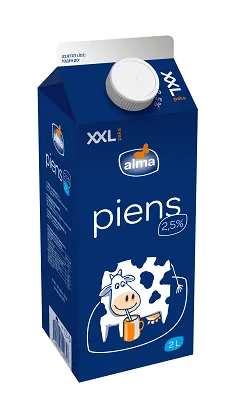 Milk ALMA, 2,5%, 2l