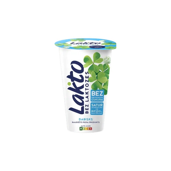 48H Raudzēts piena produkts LAKTO, bez laktozes, 200g