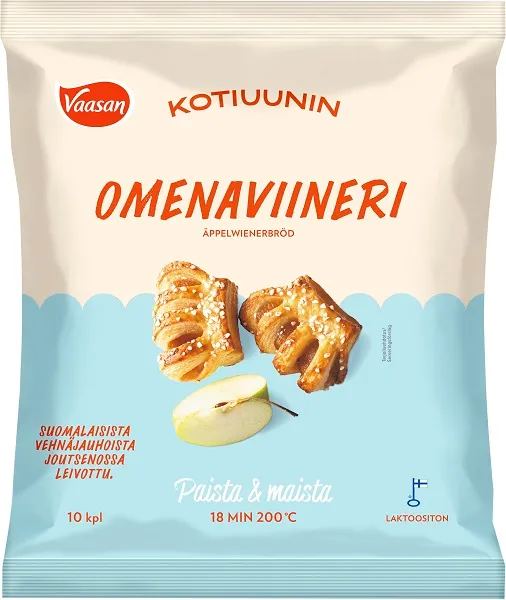 Ābolu smalkmaizītes mazās 48g x 10gab, Lantmännen Unibake