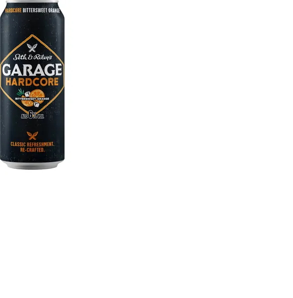 Alkoholisks kokteilis GARAGE Hard Orange, 6%, bundžā, 0.5l (DEP)