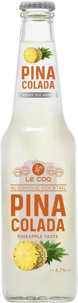 Alkoholisks kokteilis LE COQ Pina Colada, 4,7%, stiklā, 0.33l (DEP)