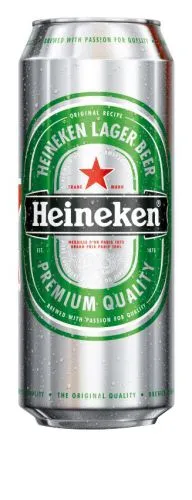 Alus HEINEKEN Gaišais, bundžā, 5%, 0.5l (DEP)